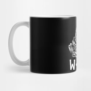 Medieval German Mythology - Pagan God Wotan - Germanic Mug